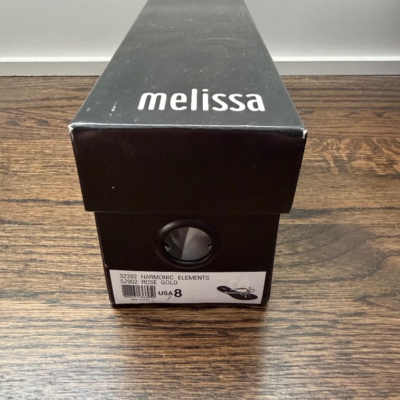 Melissa Harmonic Elements Flip Flop Sandals - Rose Gold (8) - Picture 5 of 5